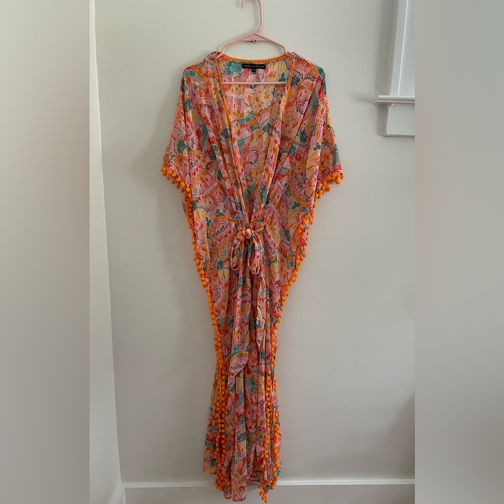 America & Beyond Swimsuit Cover-Up Maxi